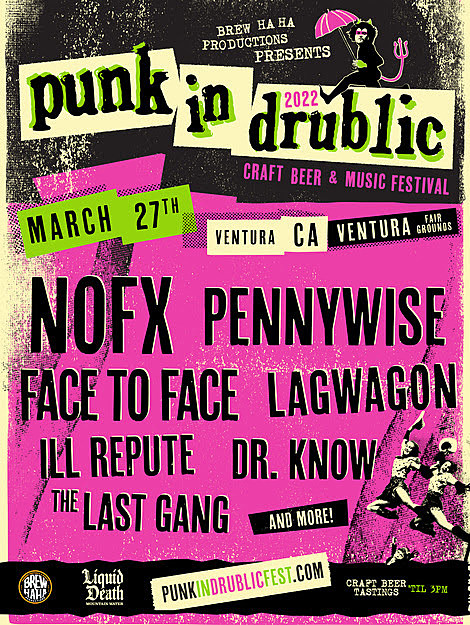 NOFX to Headline 3 Punk in Drublic Festivals in Spring 2022