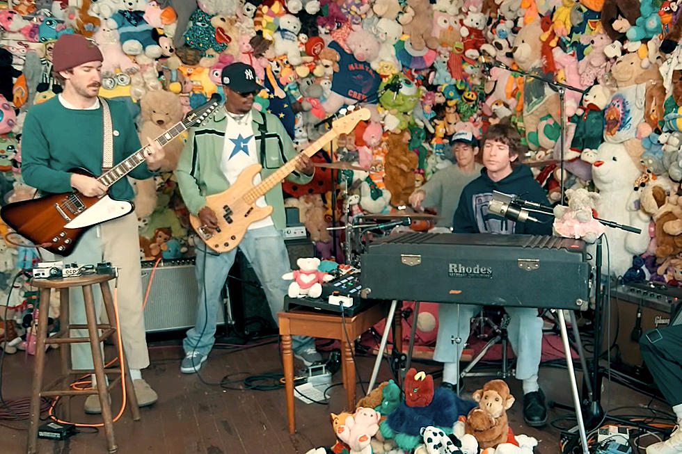 Turnstile Play Tiny Desk Concert Surrounded by Stuffed Animals