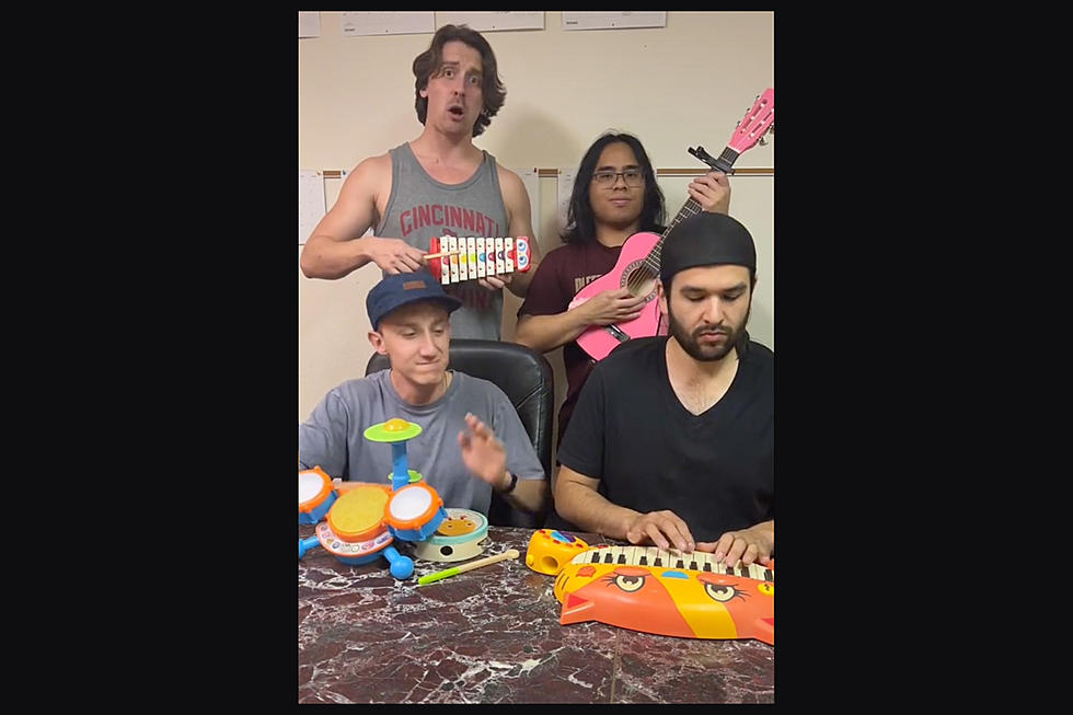 Band Rocks Limp Bizkit + More With Children's Instruments