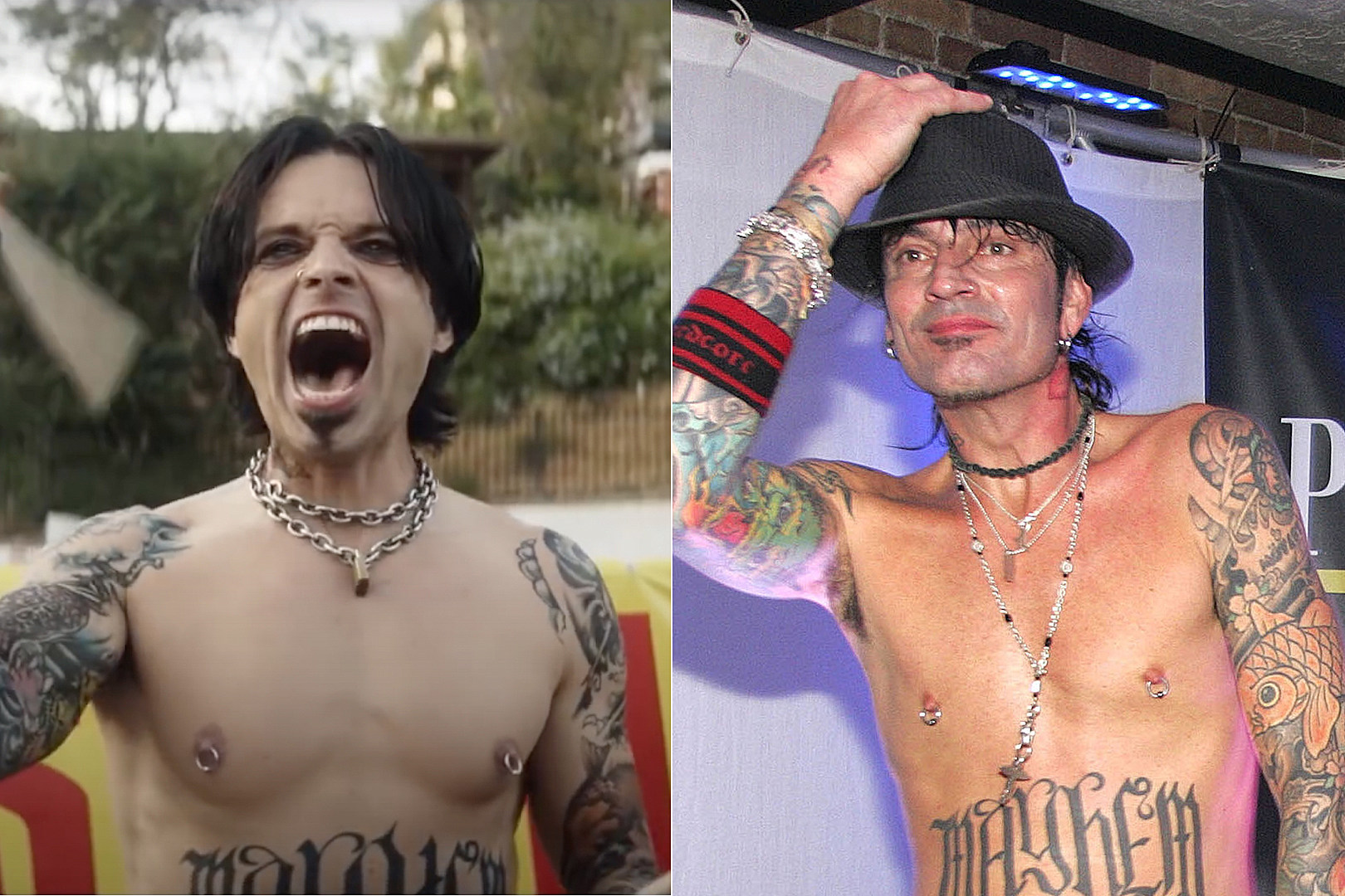 468 Tommy Lee Tattoo Photos and Premium High Res Pictures  Getty Images