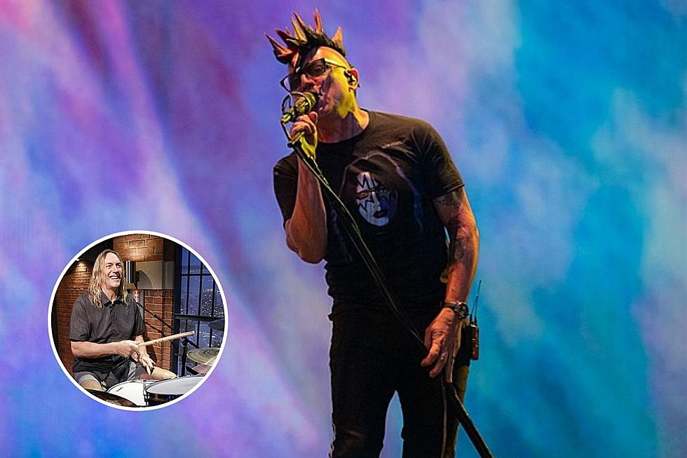 Watch Maynard Swap Danny Carey's Mallet With Sex Toy at Tool Show