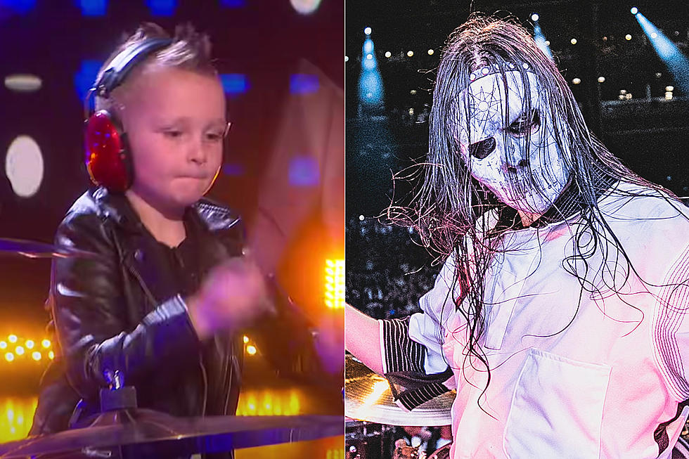 Viral Air-Drumming Slipknot Kid Plays 'Sulfur' on 'Ellen'
