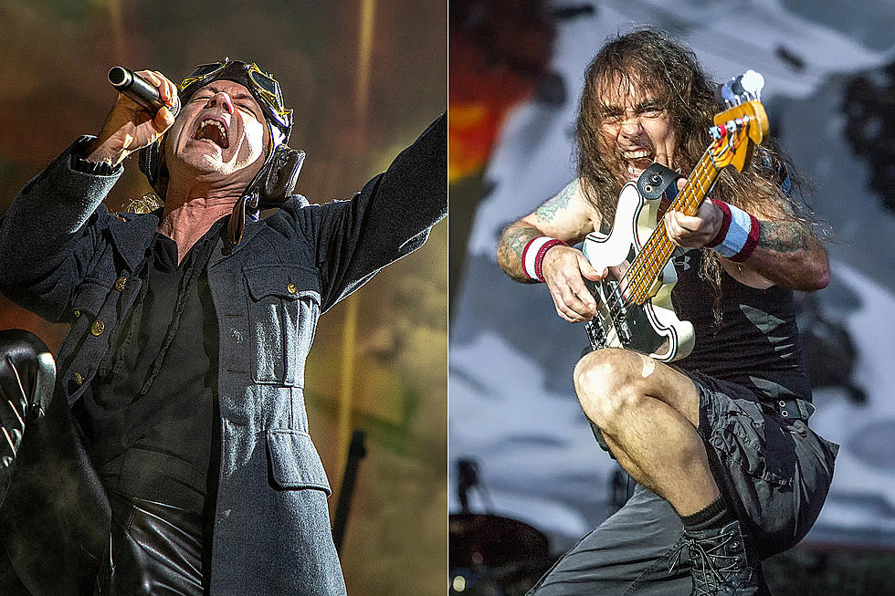 Watch Bruce Dickinson Belt 'Happy Birthday' Song for Steve Harris