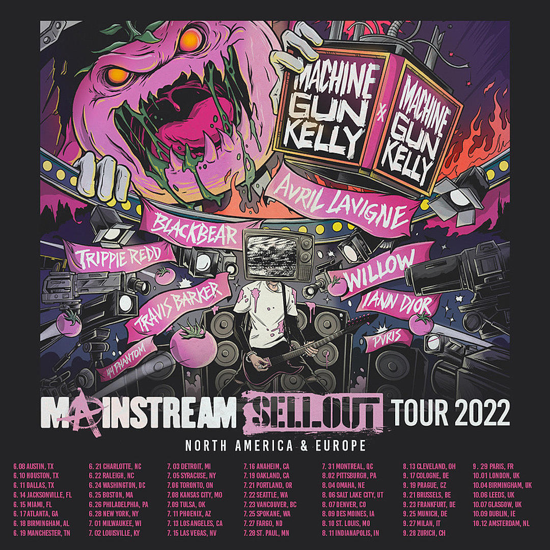 Machine Gun Kelly Books Massive 52-Date Arena Tour