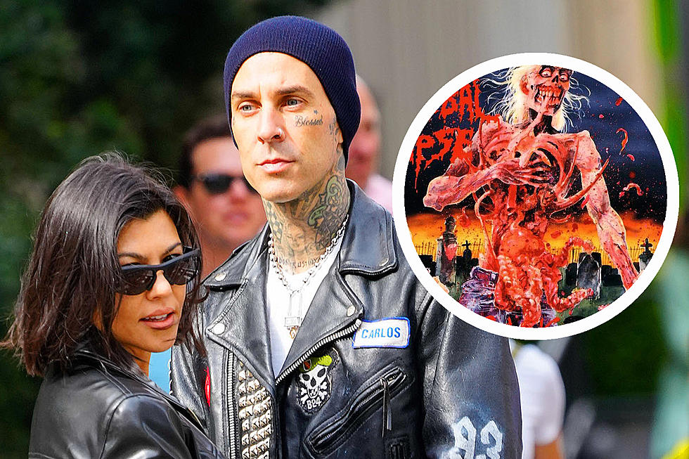 Travis Barker Weighs in on Kourtney Kardashian’s Cannibal Corpse T-Shirt Controversy