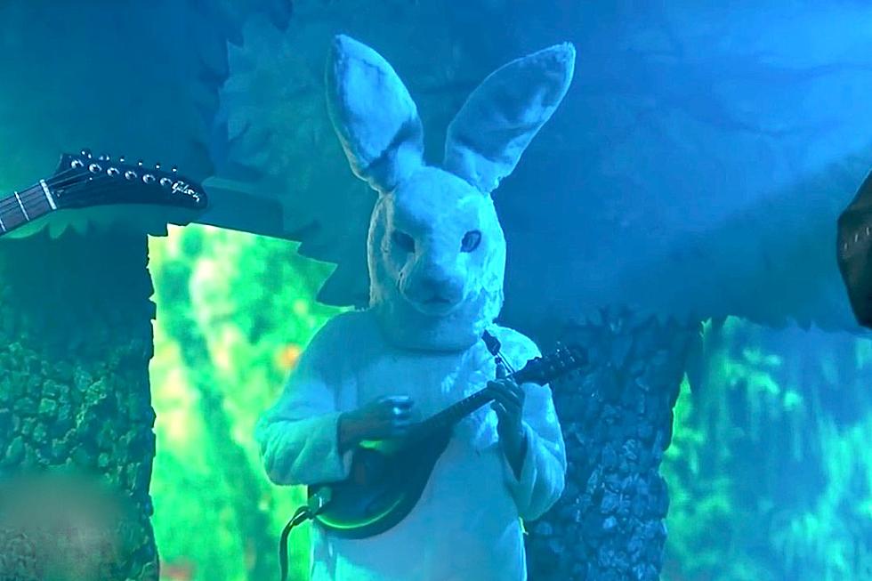 Musician in Creepy Bunny Costume Mysteriously Joins Weezer on &#8216;Kimmel&#8217;