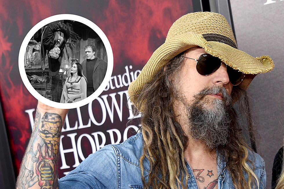 Rob Zombie Shares First Look Photo of Grandpa, Lily + Herman Munster From &#8216;The Munsters&#8217; Set