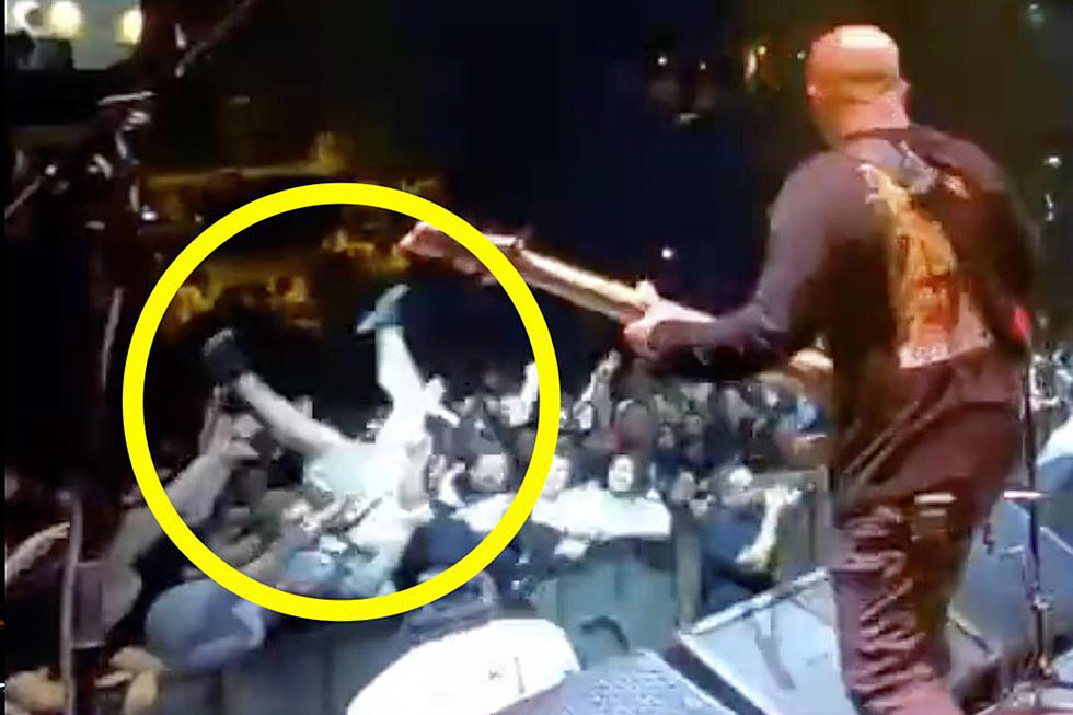 Trivium’s Matt Heafy Saves Crowdsurfing Fan From Being Dropped Over the Railing