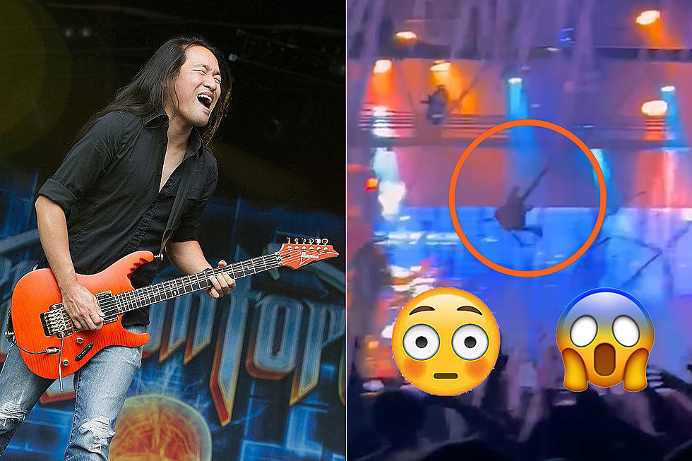 DragonForce&#8217;s Herman Li Launches Guitar Across Stage, Tragic Results Captured on Video