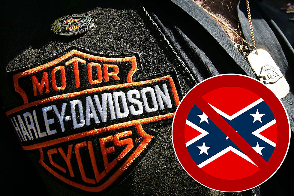 Woman Fixes Old Harley-Davidson Merch by Covering Confederate Flags