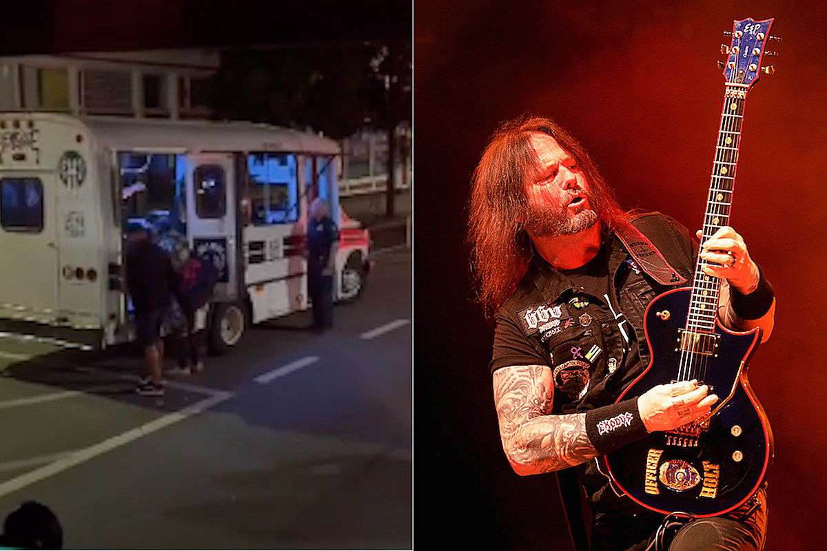 Band’s Bus Concert Shut Down By Cops, Gary Holt Buys Their Merch