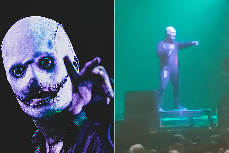 See Slipknot's Corey Taylor Play With Fan's Bra Onstage
