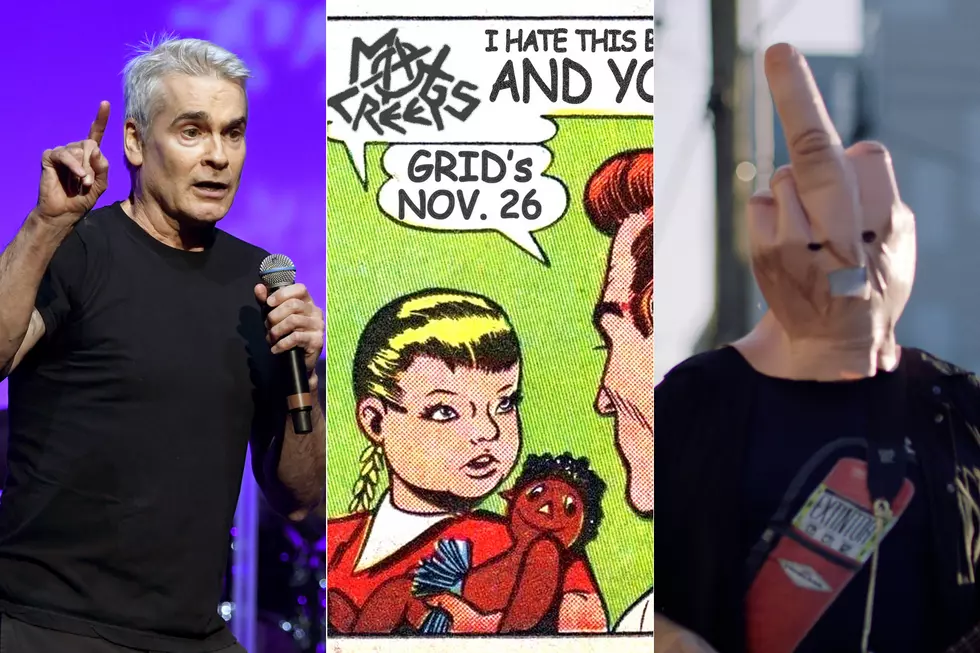 Henry Rollins Reveals Rare Stash of Max Creeps Concert Fliers