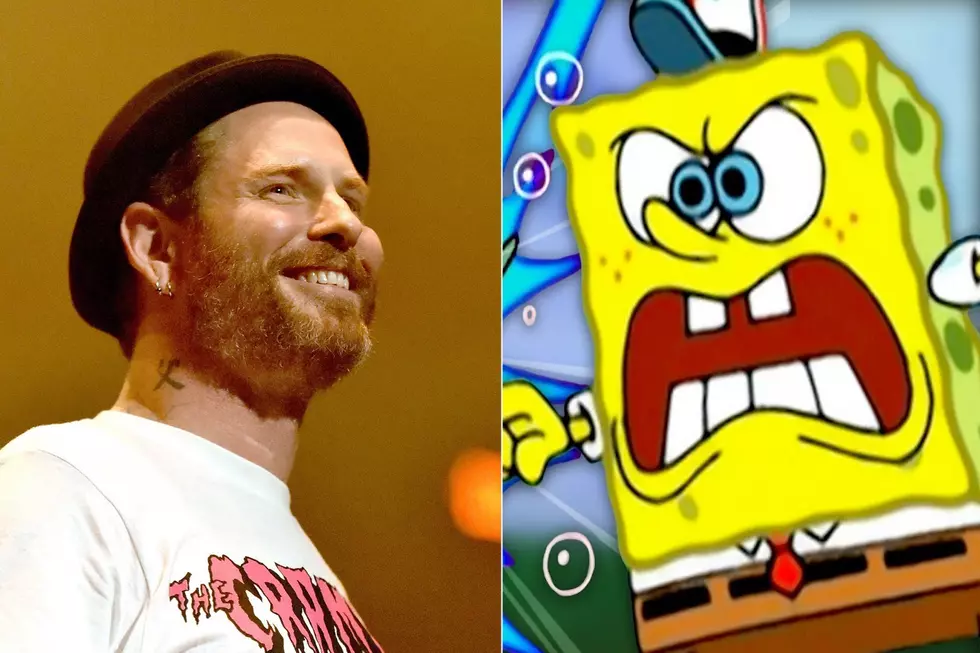 Corey Taylor Covers 'SpongeBob SquarePants' Theme at Solo Show