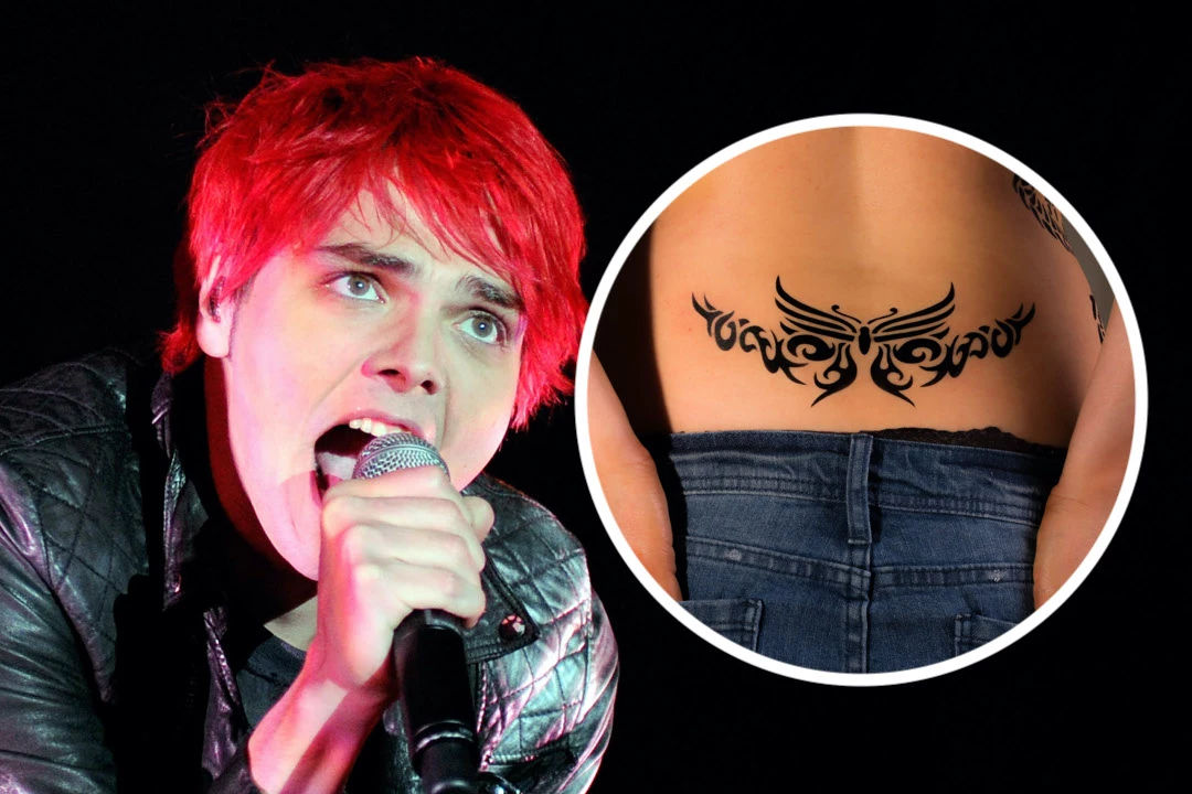 My Chemical Romance Porn Star Tramp Stamp Merch Explained photo pic