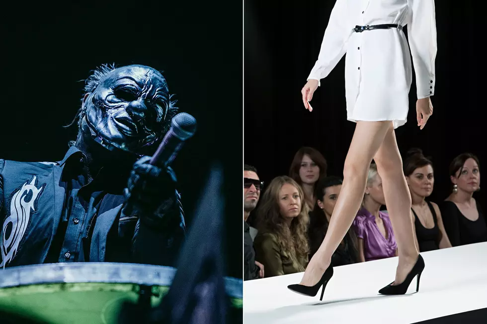 Photos – Slipknot’s Clown Attends Big, Star-Studded New York Fashion Show