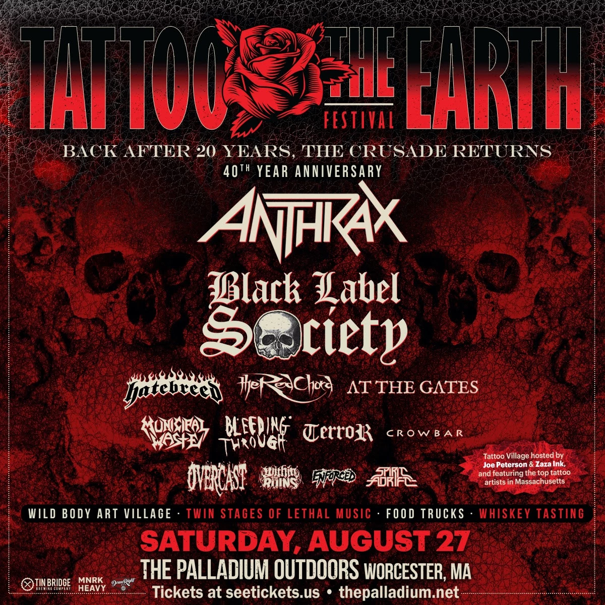 Tattoo the Earth Festivals 2022 Return Expands With More Bands