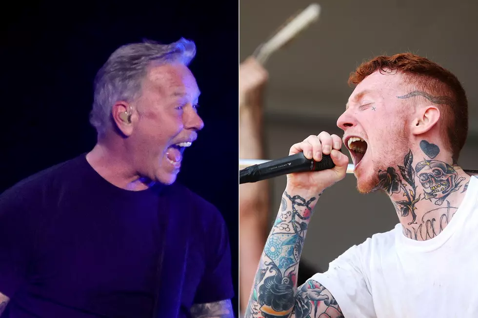 The Gift James Hetfield Gave Frank Carter Mid-Metallica Set