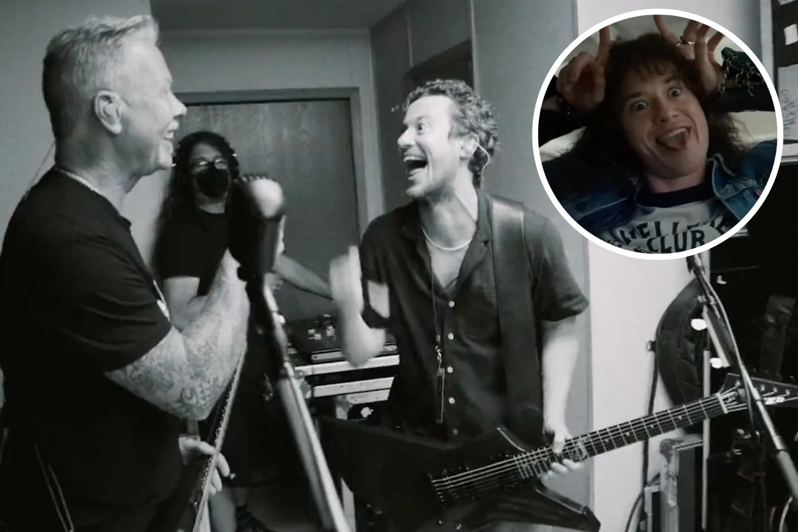 Stranger Things' Eddie Munson Actor Meets Metallica