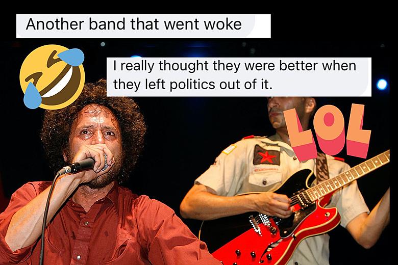 Is Rage Against the Machine a political band?