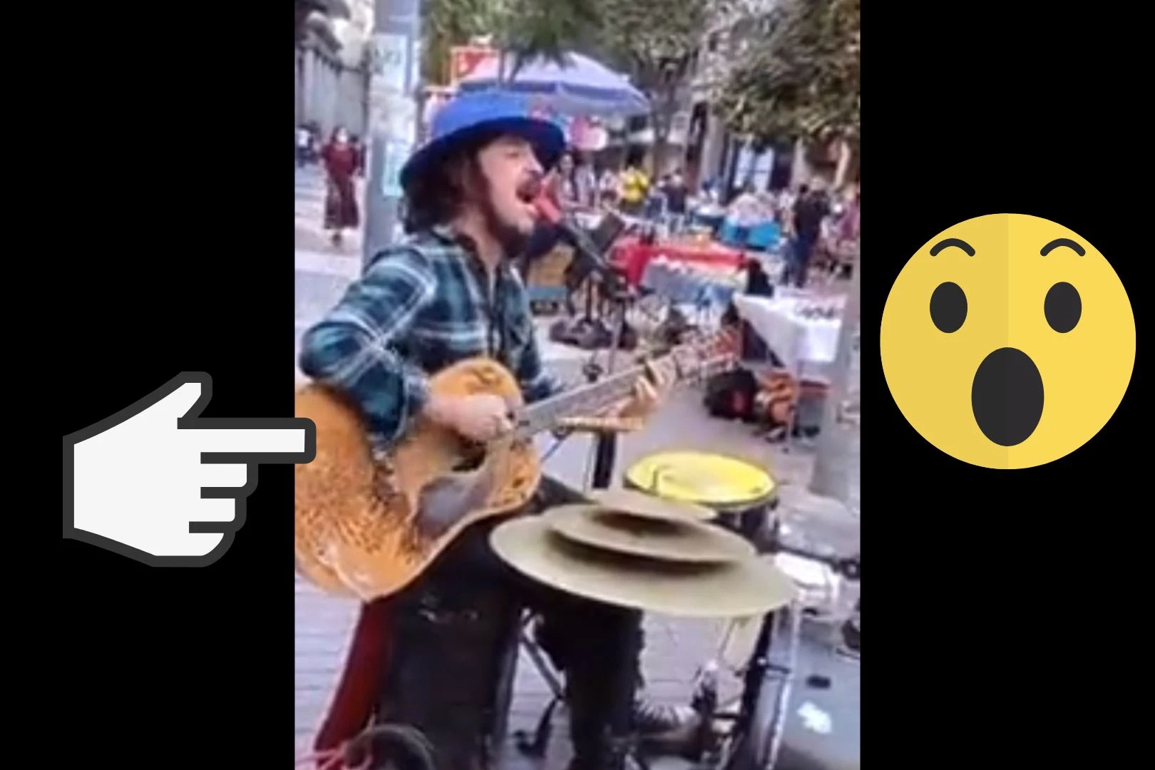 street musician guitar