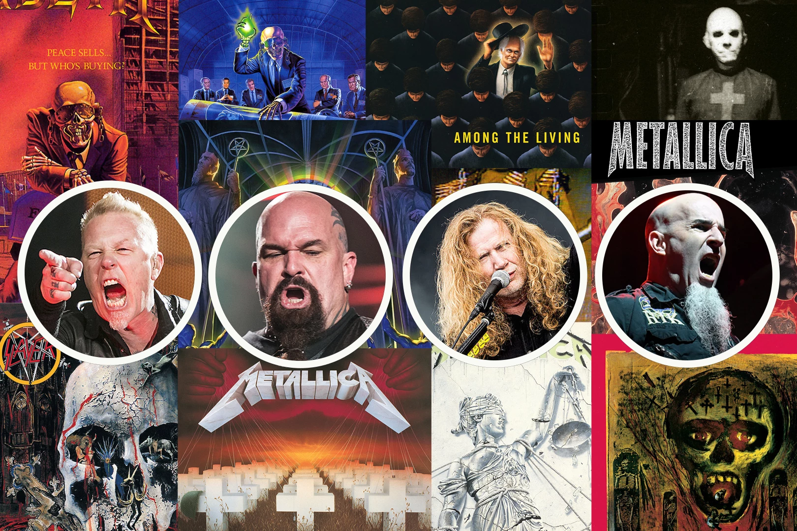 Every Thrash Metal 'Big 4' Album Ranked From Worst to Best