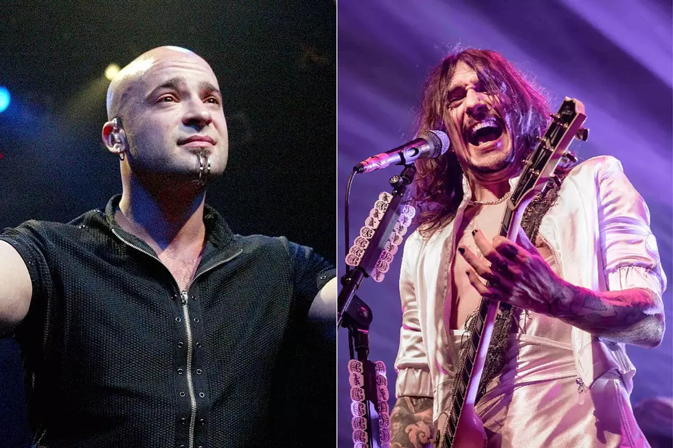 Disturbed + The Darkness Frontmen Bury the Hatchet on Twitter