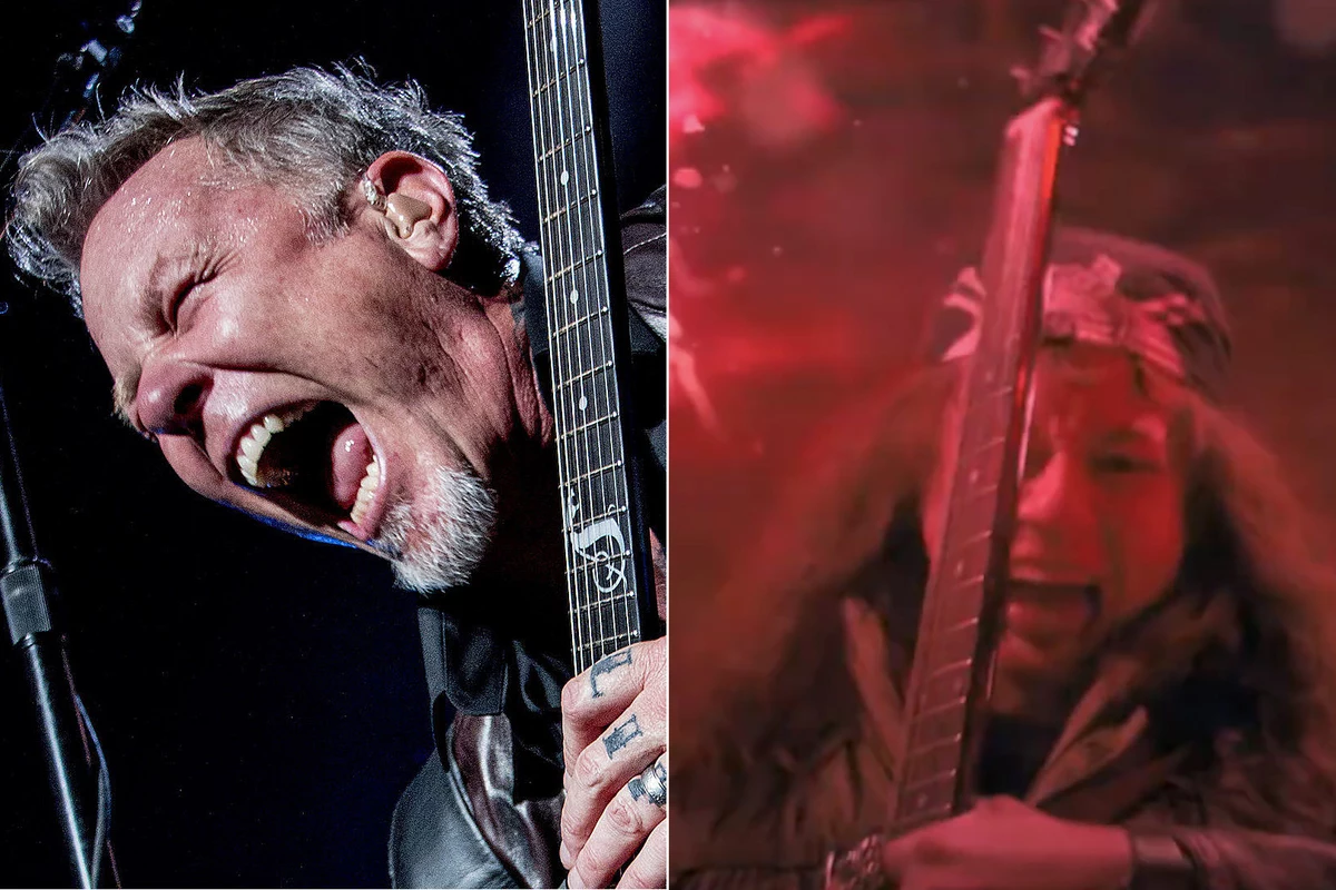 Metallica's James Hetfield Dressed as Eddie Munson for Halloween