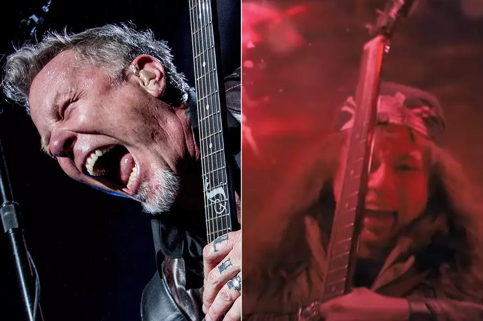 Metallica’s James Hetfield Dressed as ‘Stranger Things’ Eddie Munson for Halloween