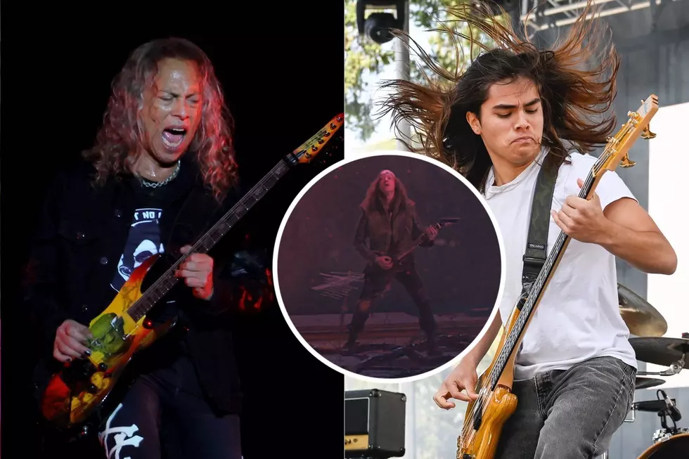 Kirk Hammett Praises Tye Trujillo's Playing on 'Stranger Things'