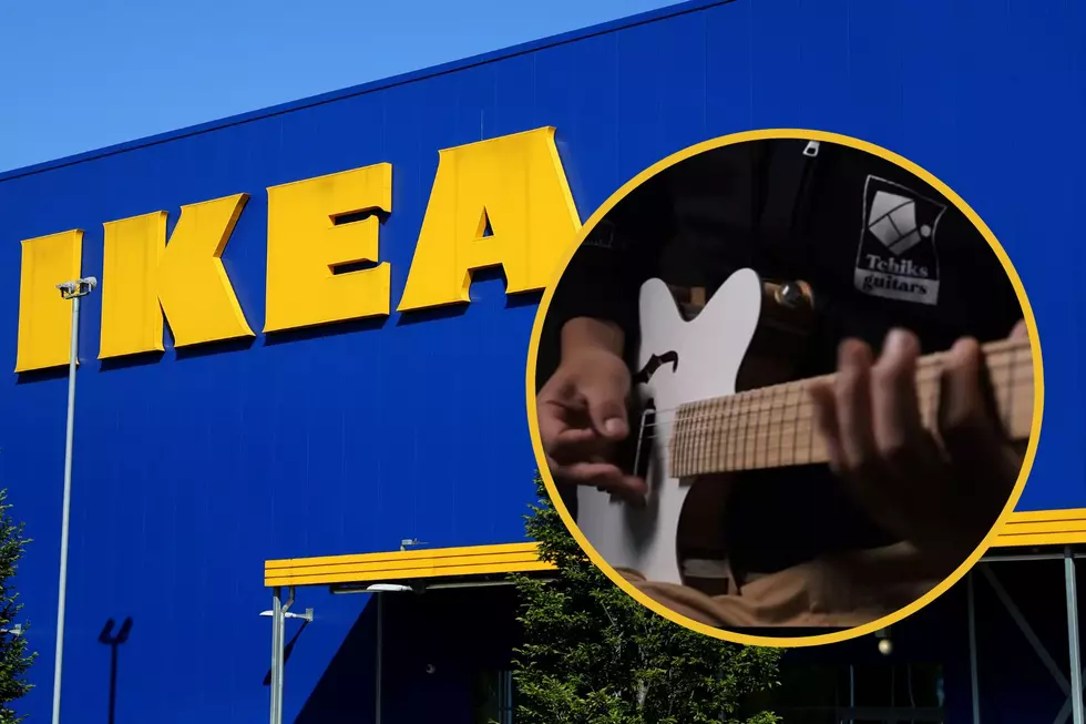 Someone Actually Made a Functioning Guitar Out of IKEA Furniture