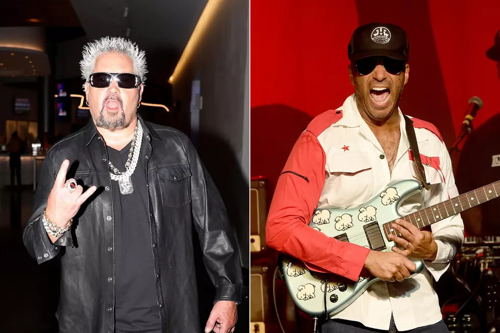 Guy Fieri Is a Rage Against the Machine Stan, Following Them on Tour