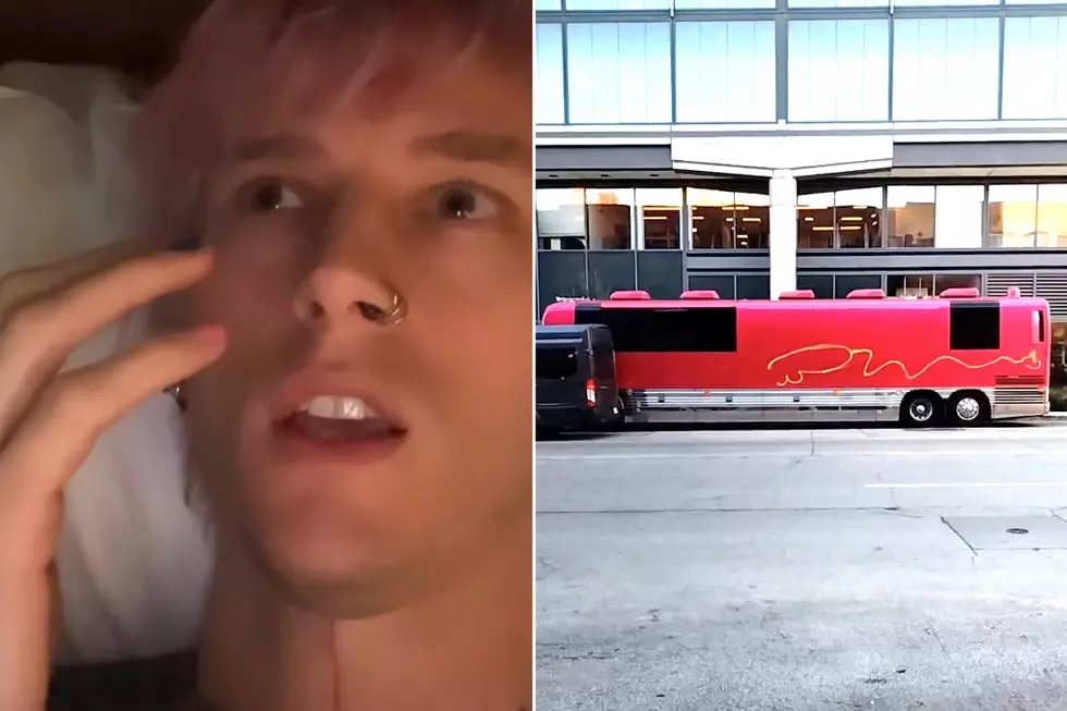 Machine Gun Kelly Slams Mystery Graffiti Artist Who Tagged Tour Bus &#8211; &#8216;You&#8217;re So Dumb&#8217;