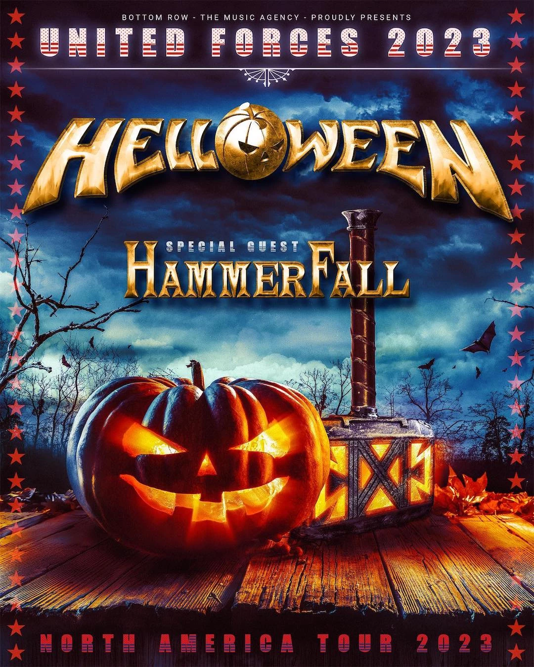 HELLOWEEN Announce 2023 North American Tour With HAMMERFALL Ultimate
