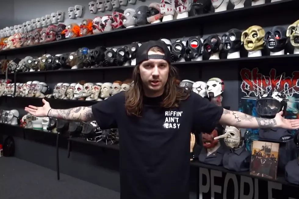 Slipknot Fan Owns Biggest Collection of Masks in the World