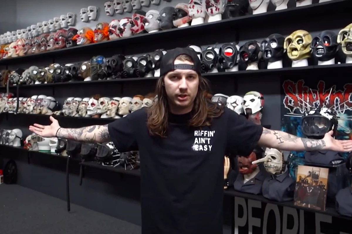 Slipknot Fan Apparently Owns Biggest Collection of Band’s Masks in