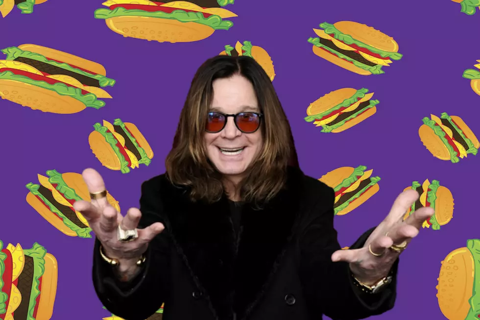 There's a Signature Ozzy Burger at a Metal-Themed Restaurant