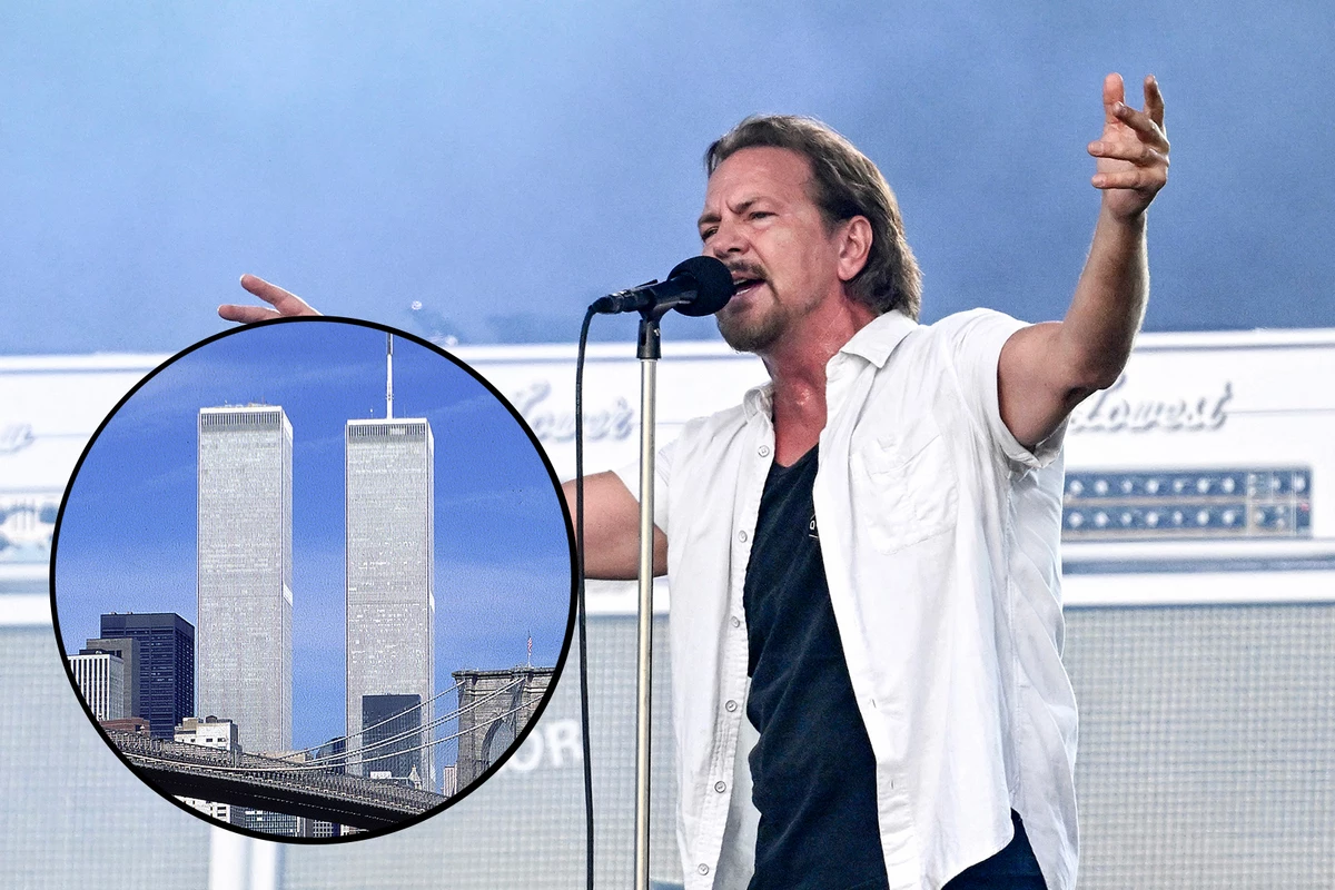 Eddie Vedder Honors First Responders + 9/11 Victims During Pearl