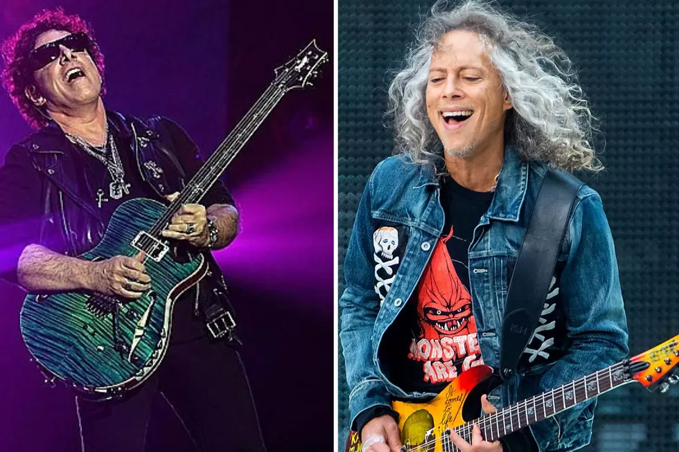 Kirk Hammett Joins Journey On ‘Wheel in the Sky,' ‘Enter Sandman'