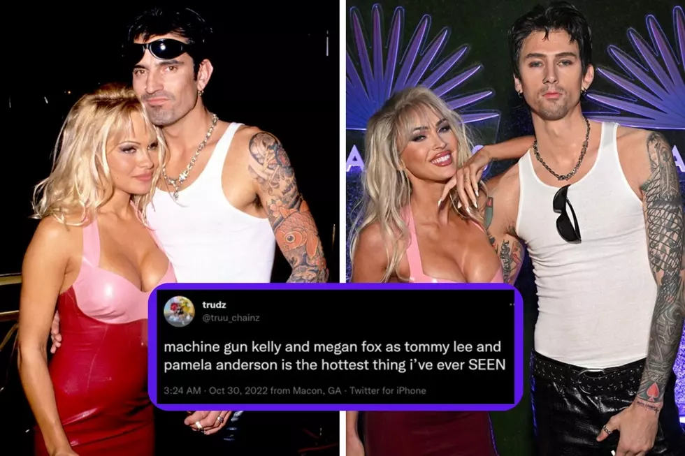 Machine Gun Kelly + Megan Fox Dressed as Tommy Lee + Pam Anderson for Halloween, Fans React