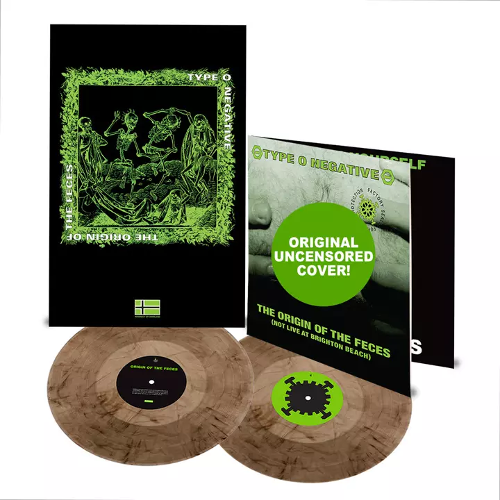 Type O Negative Second Album With Scratch + Sniff Cover