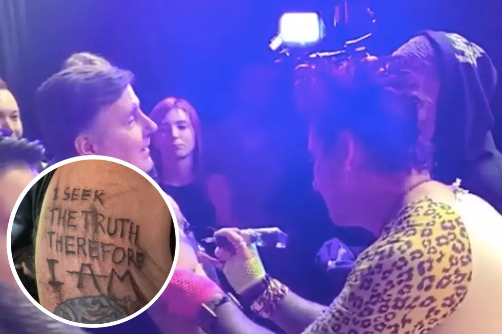 Synyster Gates Drunkenly Tattooed Avenged Sevenfold Fans at Party