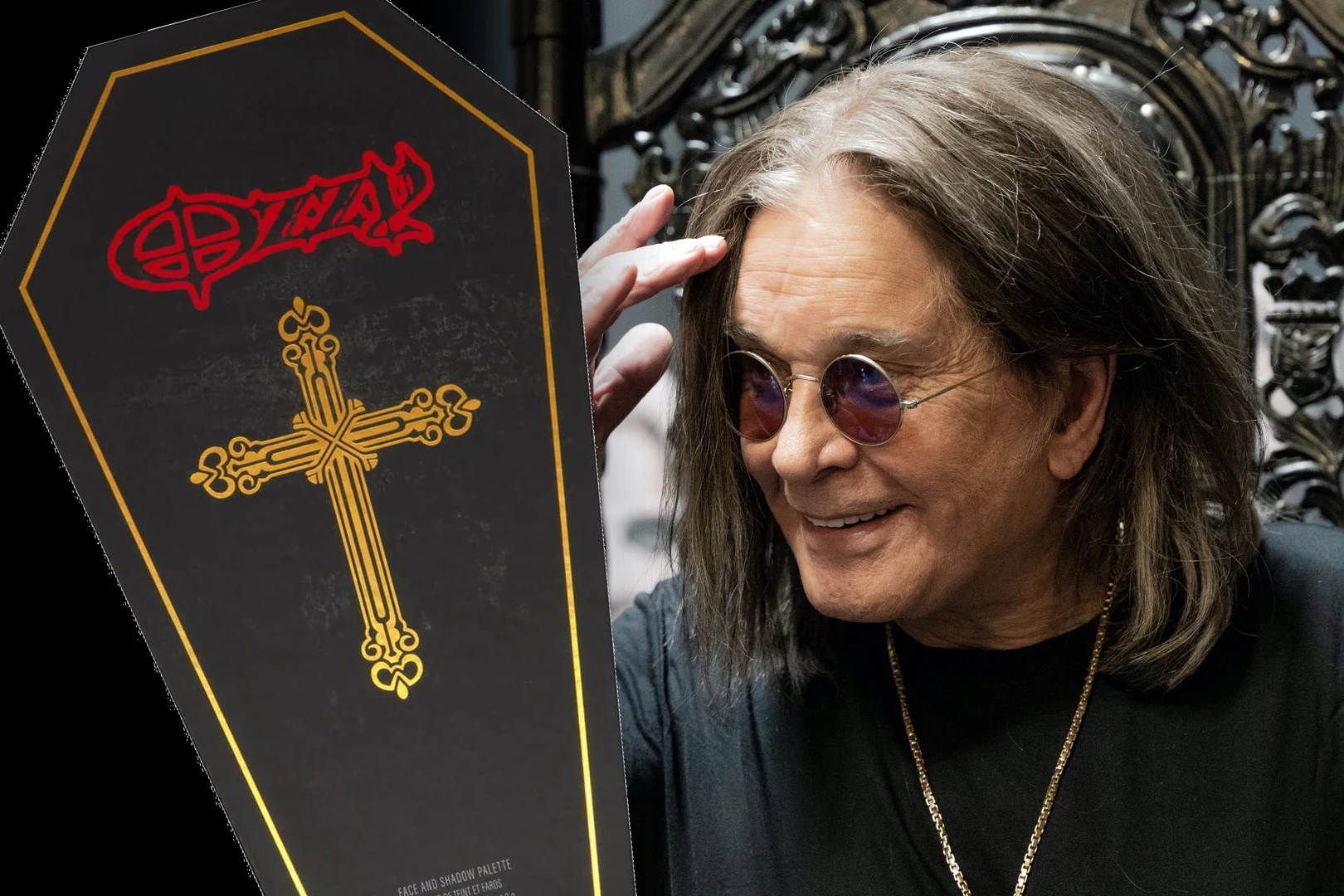 Ozzy Osbourne Cross replica made YELLOW GOLD 18 K-artisan product | eBay