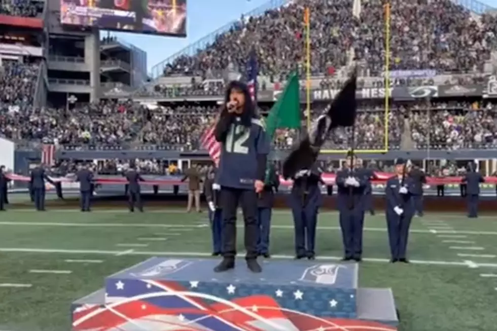 Anthrax’s Joey Belladonna Sings National Anthem at Seahawks Game