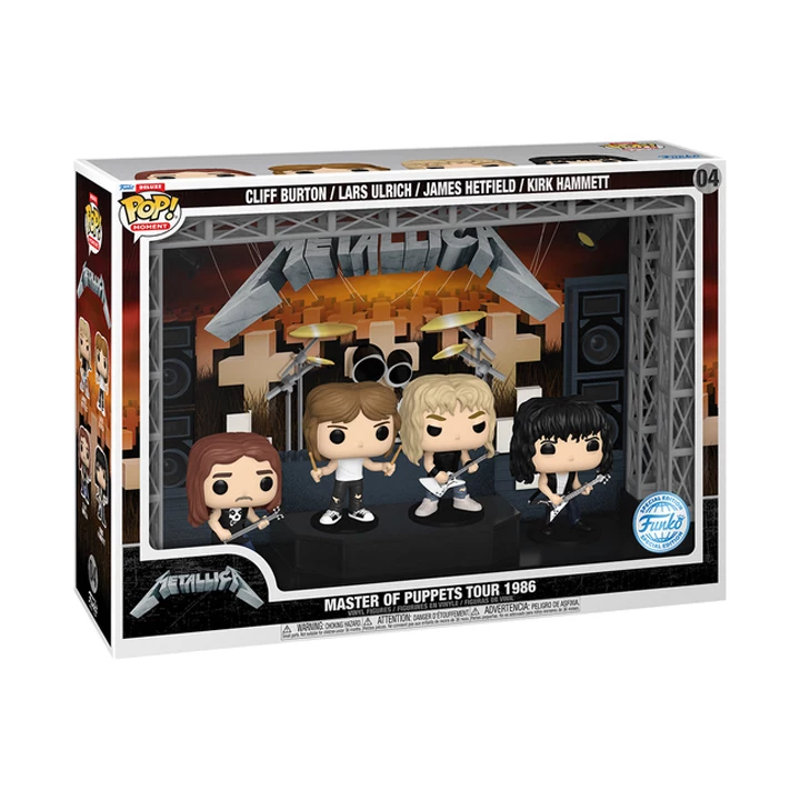 Funko Pop! Unveils Metallica 'Master of Puppets' Collectibles