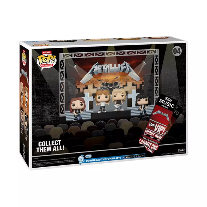 Funko Pop! Unveils Metallica 'Master of Puppets' Collectibles