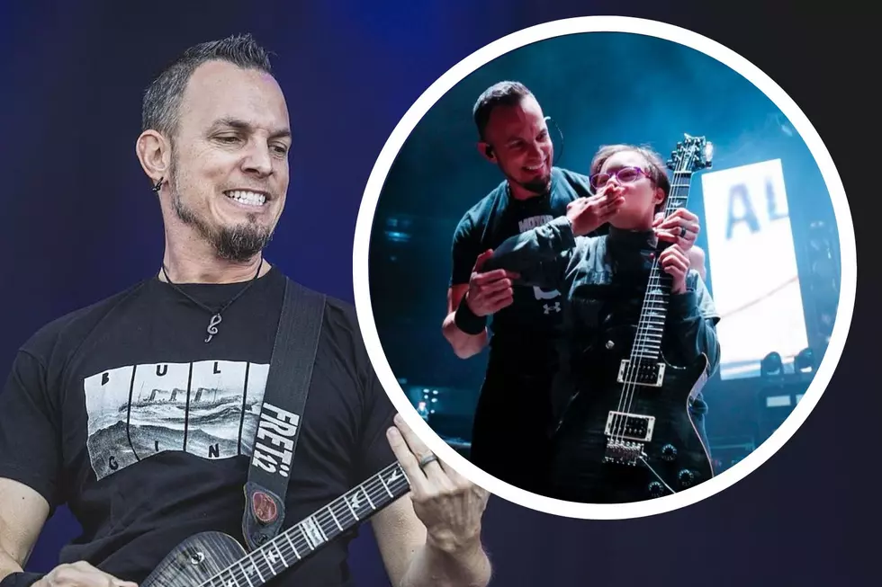 Mark Tremonti Gifts Fan With Stage-Played Guitar, Invites Her Onstage