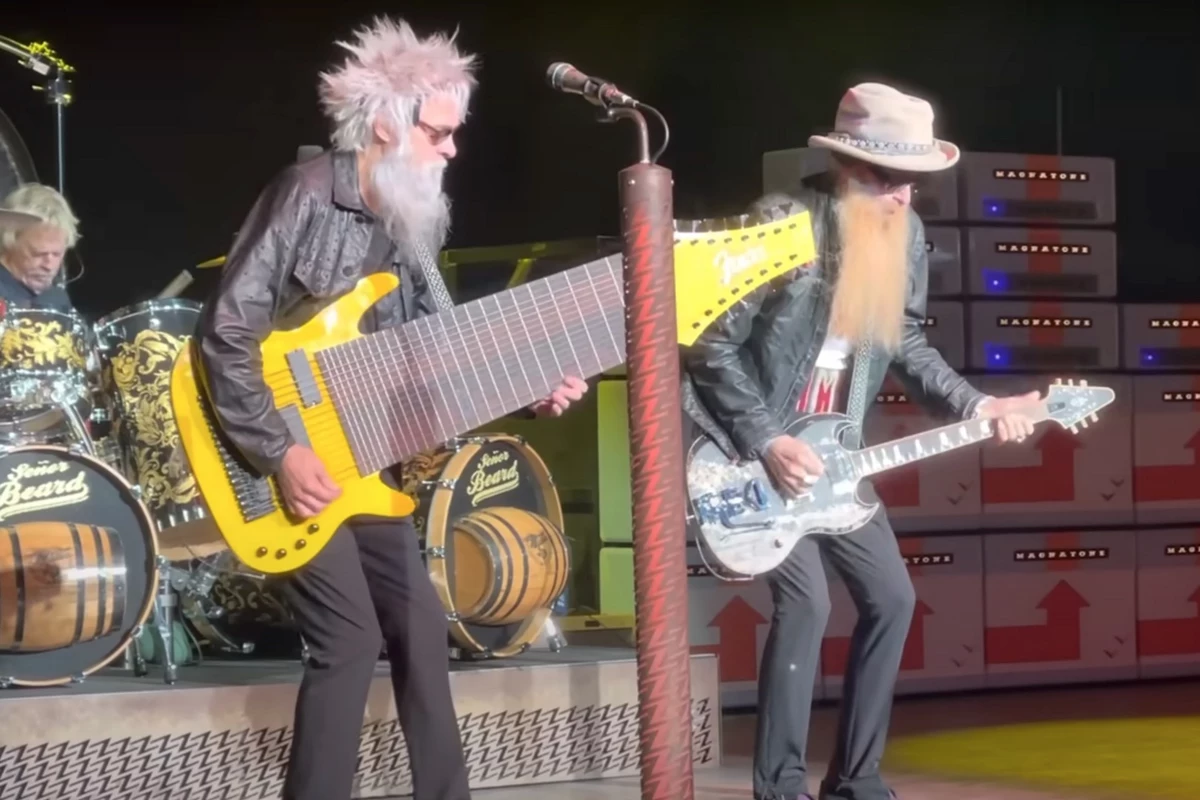 ZZ Top Perform With 18-String Bass for Absolutely No Reason