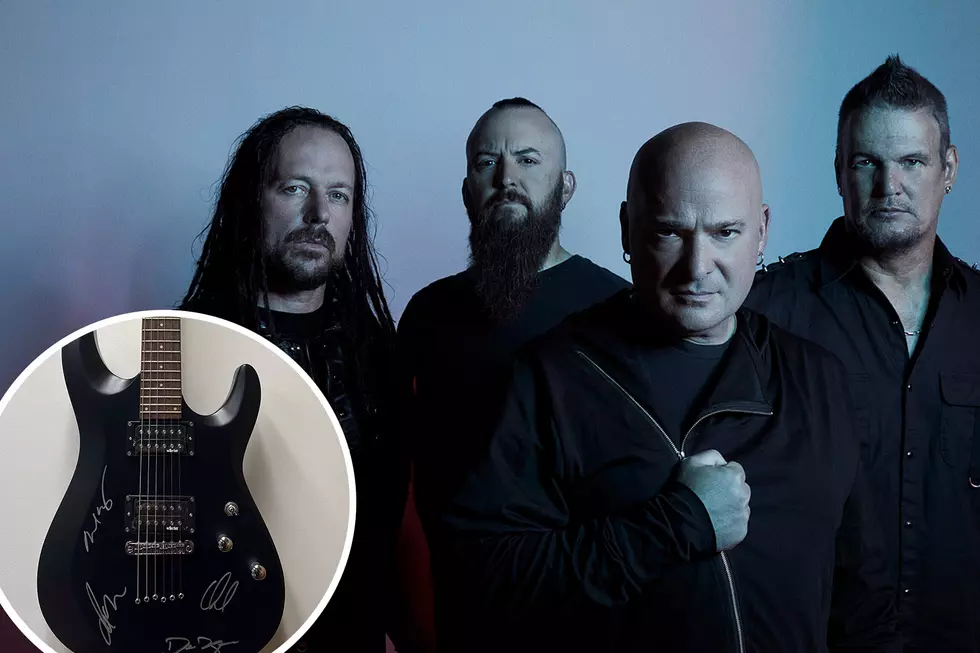 Enter to Win a Schecter Guitar Signed By Disturbed