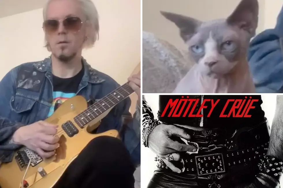 John 5 Plays Motley Crue's 'Too Fast For Love', Cat Not Amused